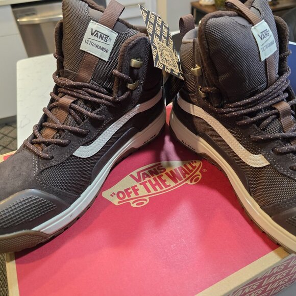 Vans Ultrarange Exo Hi MTE 2 Demitasse Brown Size US 10 Men Rare VN0A4BVS3N1 - Picture 2 of 14